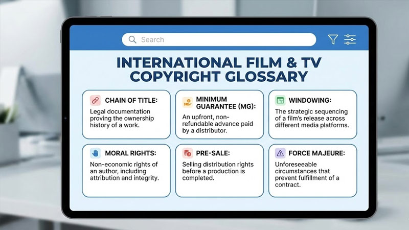 Glossary of Film and Television Copyright Terms