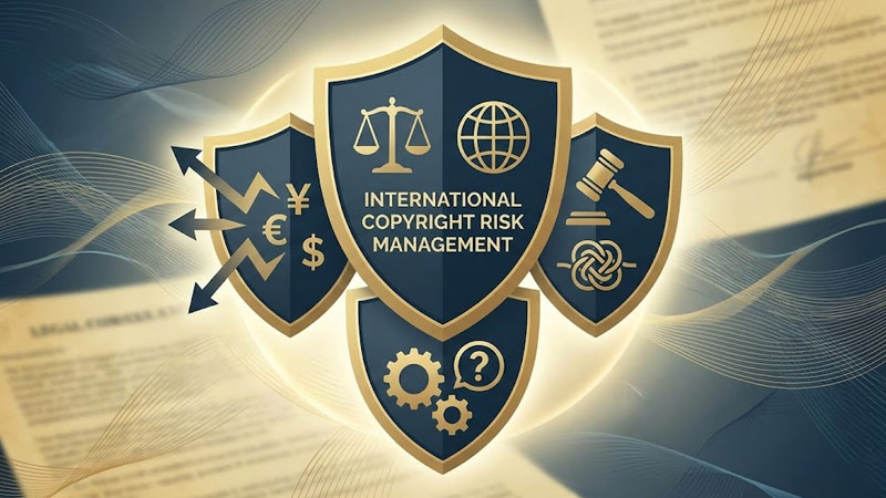 Artistic representation of risk management