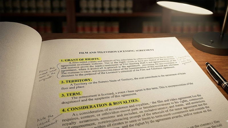 Sample Contract Clauses for Film Broadcasting Rights Acquisition